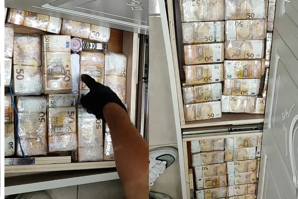 الشرطة الإيطالية تعثر على 3 ملايين يورو مخبأة في منزل أحد رجال العصابات
