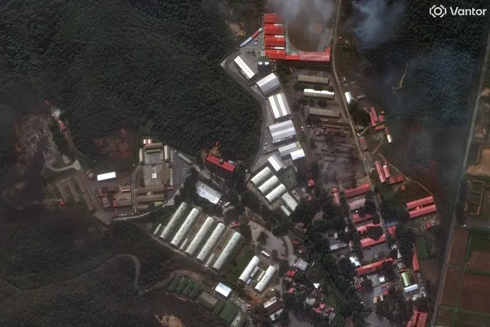 Satellite Images Reveal Aircraft at New China-Laos Military Facility