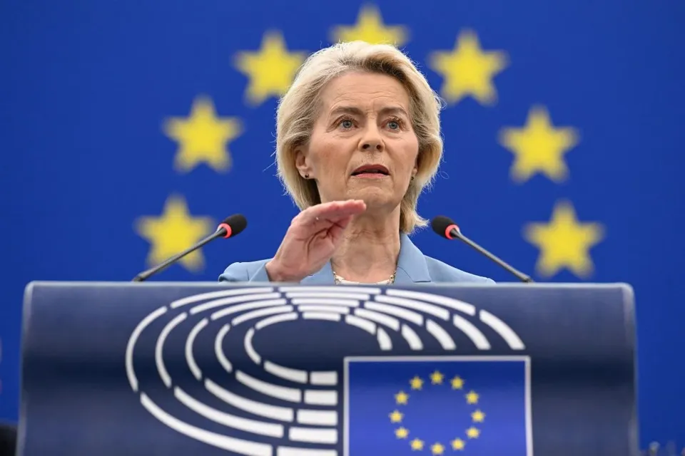 European Union chief Ursula von der Leyen