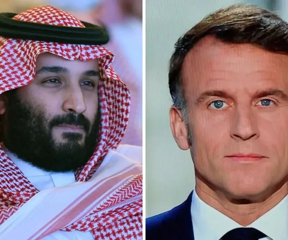 Saudi Crown Prince, Macron Discuss Regional Stability and Security