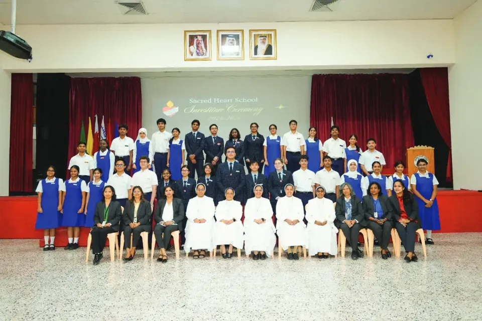 Sacred Heart School Installs New Student Council