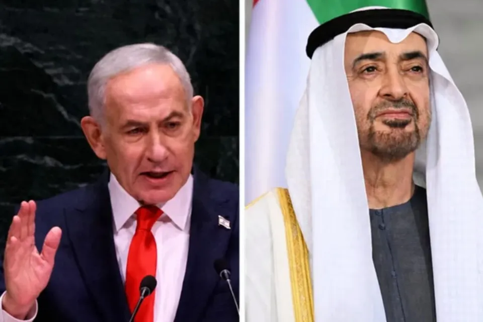 رئيس الإمارات يجري محادثات مع نتنياهو وسط توترات إقليمية