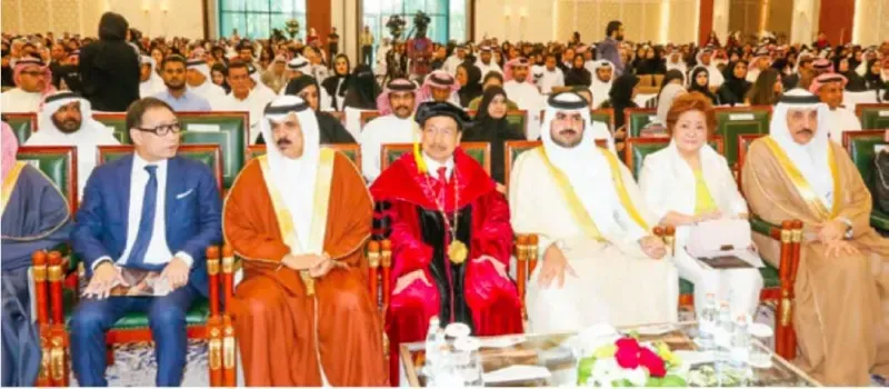 جامعة أما الدولية في البحرين تقيم حفل تخرج الدفعة الرابعة عشرة