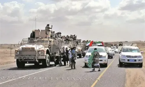 «نحن فخورون بالدور العسكري في اليمن»