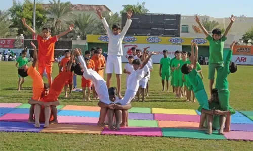 مدرسة البحرين الهندية تحتفل باليوم الرياضي السنوي