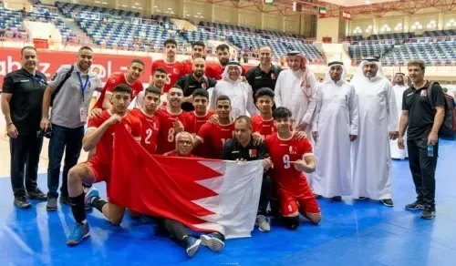 البحرين تستهل مشوارها في بطولة غرب آسيا للناشئين للكرة الطائرة بفوز مستحق