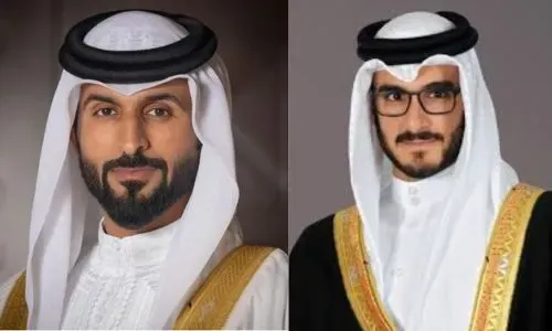 سمو الشيخ عيسى بن سلمان يهنئ سمو الشيخ ناصر بن حمد