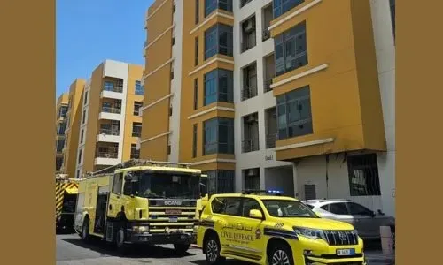Fire engulfs apartment in Isa Town, no injuries
