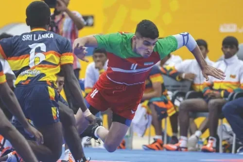 India dominate kabaddi as Iran sets record margin