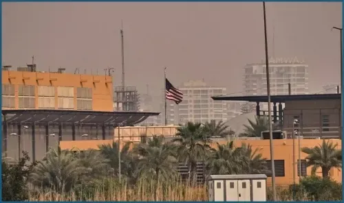 سماع دوي انفجارات في بغداد إثر استهداف السفارة الأمريكية بطائرات مسيرة وصواريخ