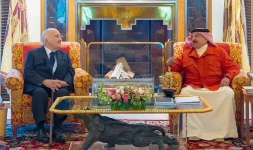 His Majesty King Hamad Receives Prince Hassan bin Talal