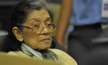 Funeral of 'First lady' of Cambodia's Khmer Rouge draws hundreds