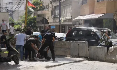 6 killed during protest over judge investigating 2020 blast in Beirut