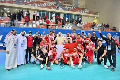 منتخب البحرين للكرة الطائرة يواصل انتصاراته دون هزيمة