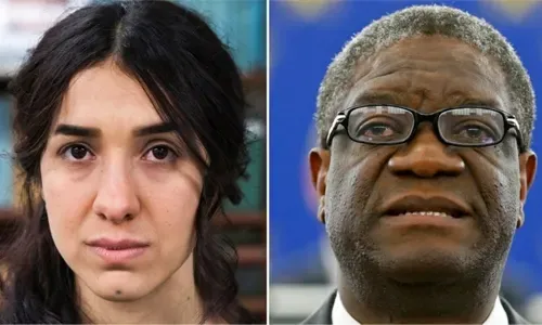 الفوز بجائزة نوبل للسلام بفضل مكافحة العنف الجنسي