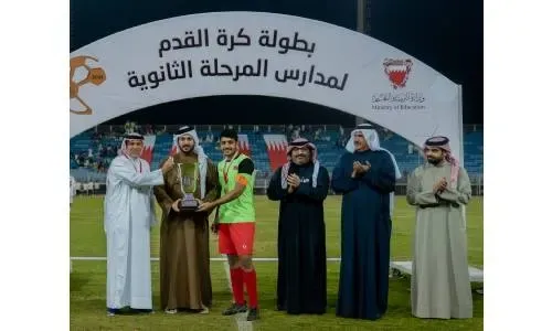 مدرسة التعاون تحرز لقب بطولة المدارس الثانوية لكرة القدم