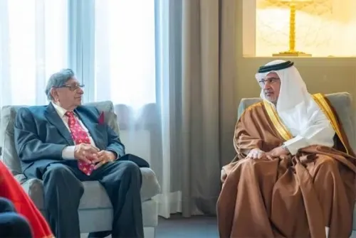 سمو ولي العهد رئيس مجلس الوزراء يؤكد تعزيز التعاون بين مملكة البحرين وجمهورية الهند
