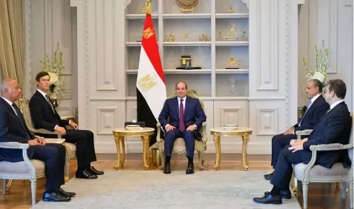 Kushner Meets Sisi Over Gaza Ceasefire