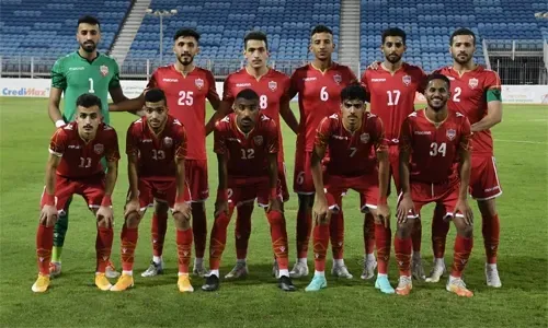 منتخب البحرين الأولمبي يهزم نظيره الأردني في مباراة ودية