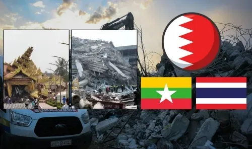 Bahrain condoles with Myanmar and Thailand