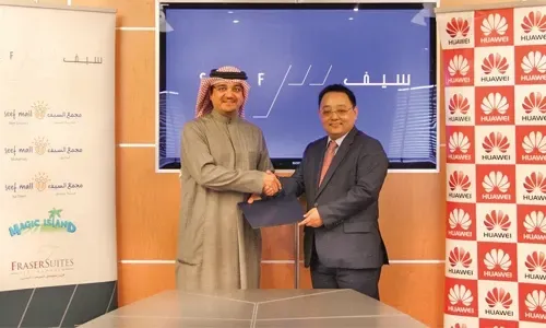 سيف للعقارات وهواوي توقعان اتفاقية لتطوير البنية التحتية لتكنولوجيا المعلومات والاتصالات
