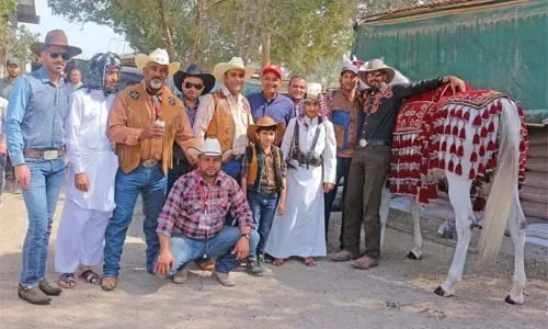 مرح وأنشطة ترفيهية في كرنفال رعاة البقر بالمحرق