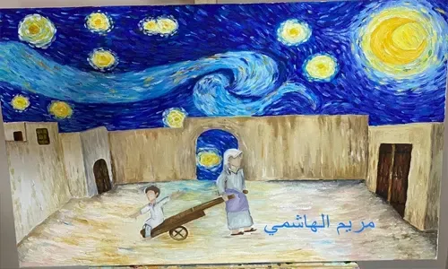 معرض "مستوحى من كتاب" ضمن فعاليات "المنامة لا تنام"