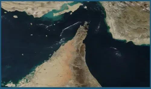 انخفاض حركة المرور في هرمز