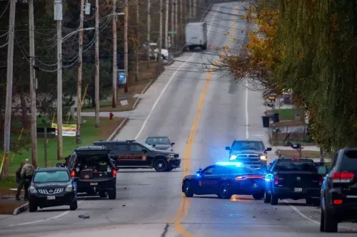 'Armed and dangerous' Army reservist still at large after US mass shooting