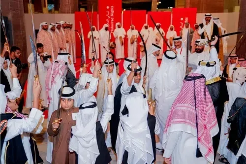 اختتام مخيم العرضة الشبابي بنجاح باهر