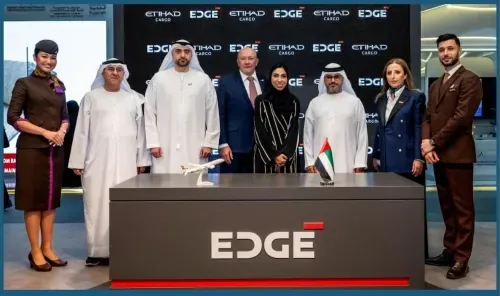 مجموعة إيدج توقع اتفاقية للشحن الجوي مع الاتحاد للطيران خلال منتدى اصنع في الإمارات 2026