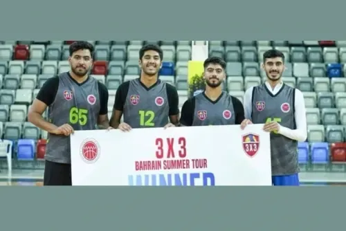 New champion for the fourth round of Bahrain Summer Basketball Championship 3x3