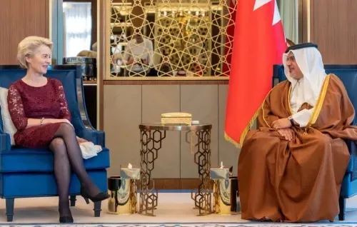 سمو ولي العهد رئيس مجلس الوزراء: علاقات البحرين والاتحاد الأوروبي قوية وتشهد توسعاً