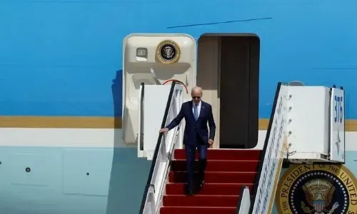 الرئيس الأمريكي جو بايدن يصل إلى إسرائيل في زيارة للشرق الأوسط