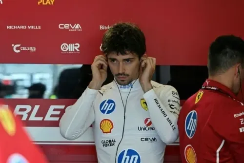 Leclerc absent as under par Ferrari face home race