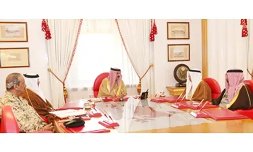 King receives Crown Prince, BDF Chief