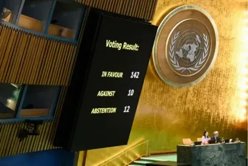 الجمعية العامة للأمم المتحدة تصوت لصالح دولة فلسطينية خالية من حماس
