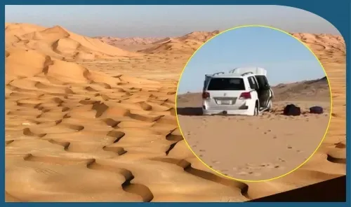 رحلة صحراوية في السعودية تنتهي بمأساة: وفاة شابين عطشاً بعد تعطل مركبتهما