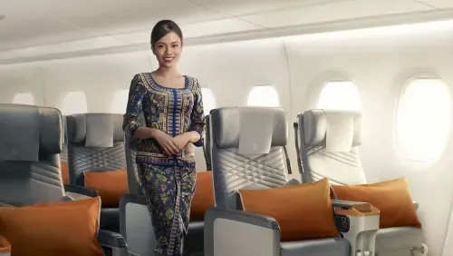 وجبات الطعام على متن طائرات A380 العملاقة تحقق نجاحاً كبيراً