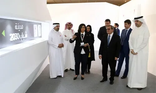 السفير الروسي يزور مدينة شباب 2030