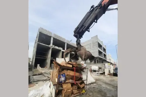 البلدية الجنوبية تزيل 700 حاوية غير مرخصة