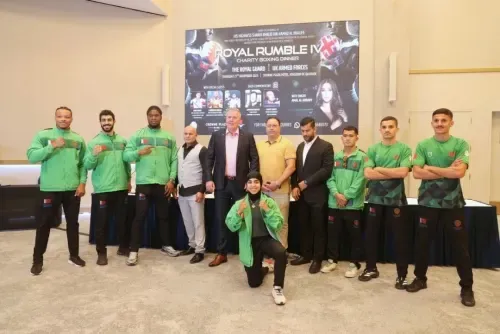 Bahrain’s Royal Guard prepare to face the UK Armed Forces in Royal Rumble IV