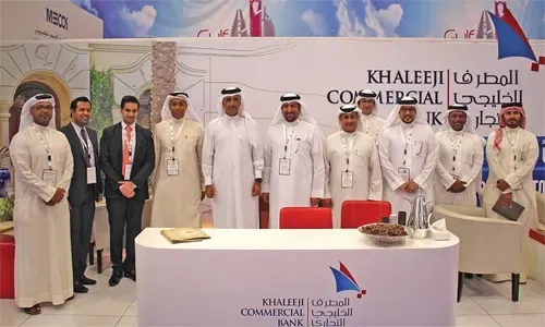 مصرف الخليج التجاري يشارك في معرض الخليج للعقار