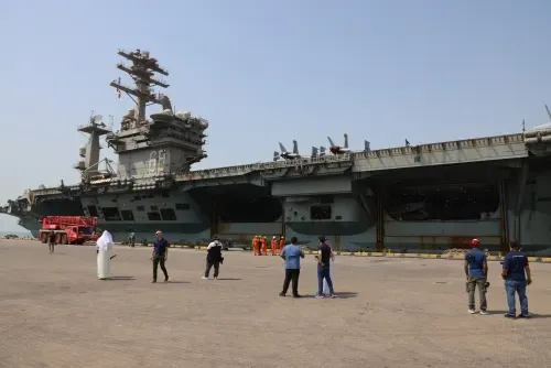 USS Nimitz Strike Group Arrives in Bahrain, Underscoring U.S. Commitment to Gulf Security