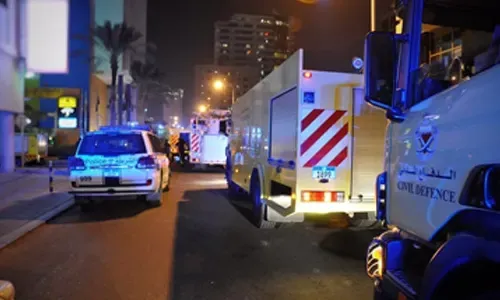الدفاع المدني يخمد حريقاً في الجفير ولا إصابات