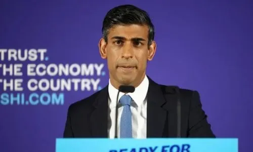 سوناك يتعهد باتخاذ موقف صارم تجاه الصين إذا أصبح رئيساً لوزراء بريطانيا