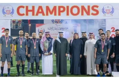 سمو الشيخ محمد بن سلمان يتوج أبطال بطولة المدفعية الملكية الرمضانية