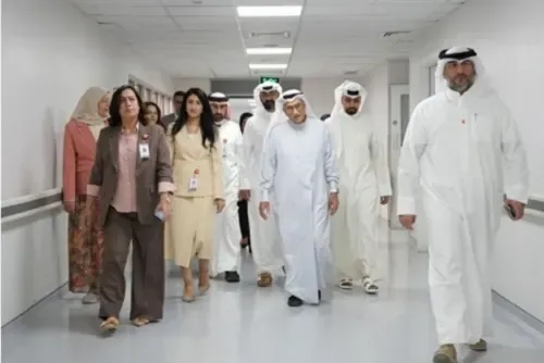 افتتاح وحدة عناية مركزة جديدة في مجمع السلمانية الطبي