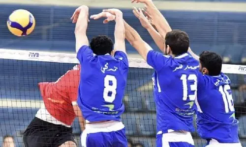 النصر يحرز الميداليات الفضية في البطولة العربية للكرة الطائرة
