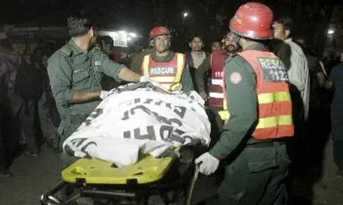Suicide bomber kills at least 52 in Pakistan